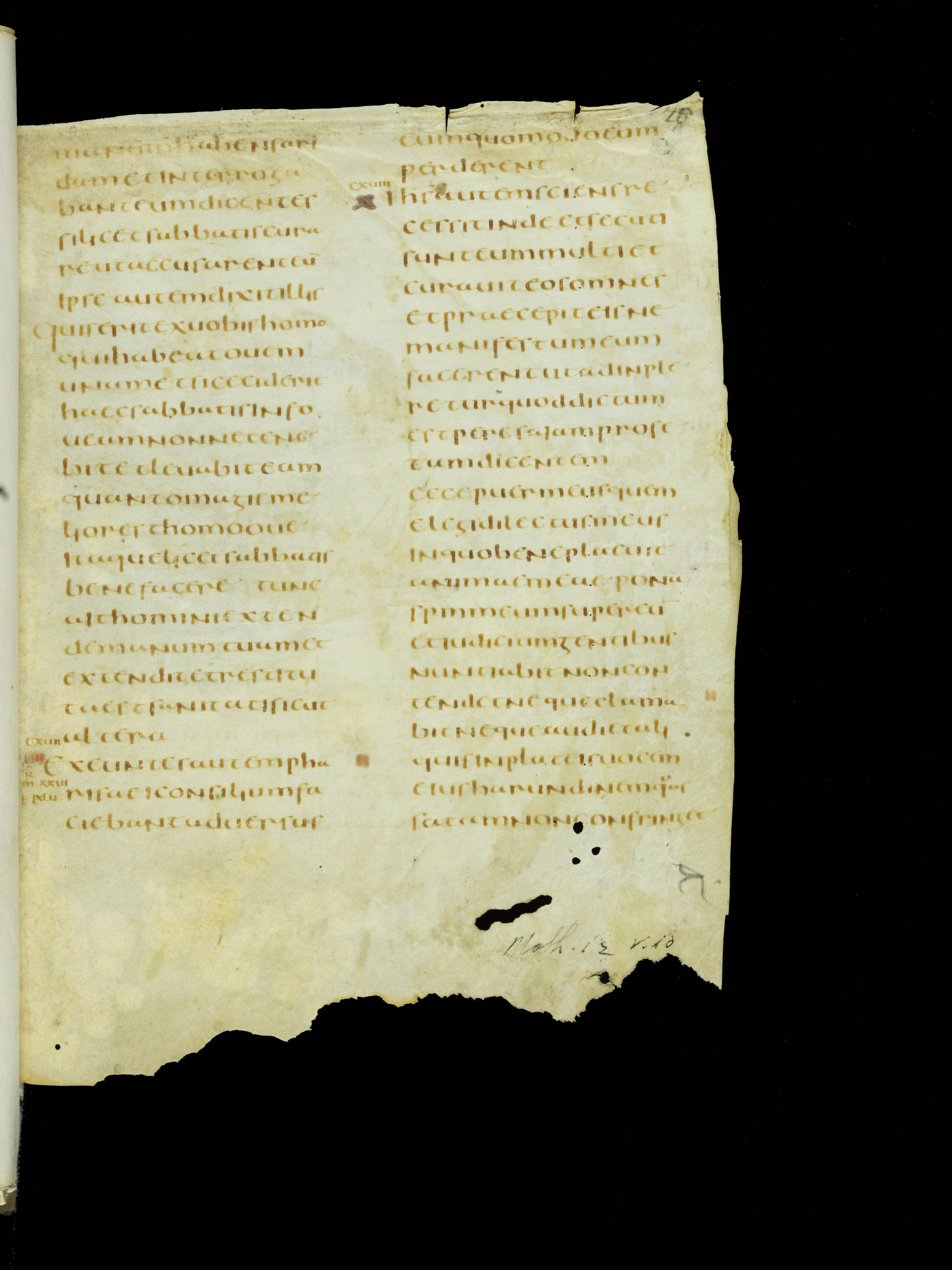 Half-Uncial, 5th century