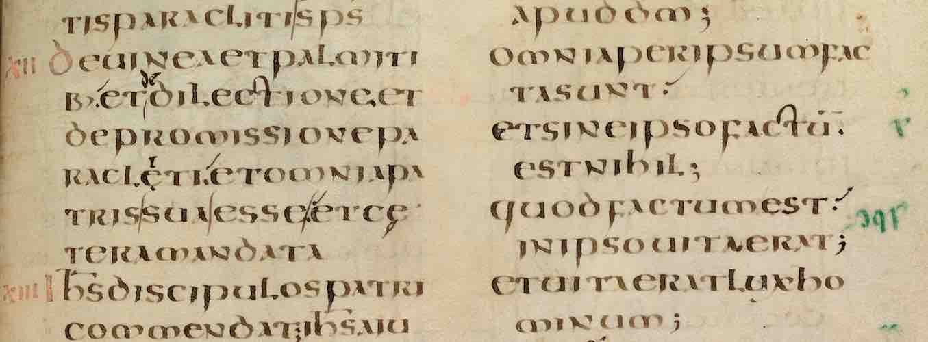 Latin Christian Late Antiquity - Transcription