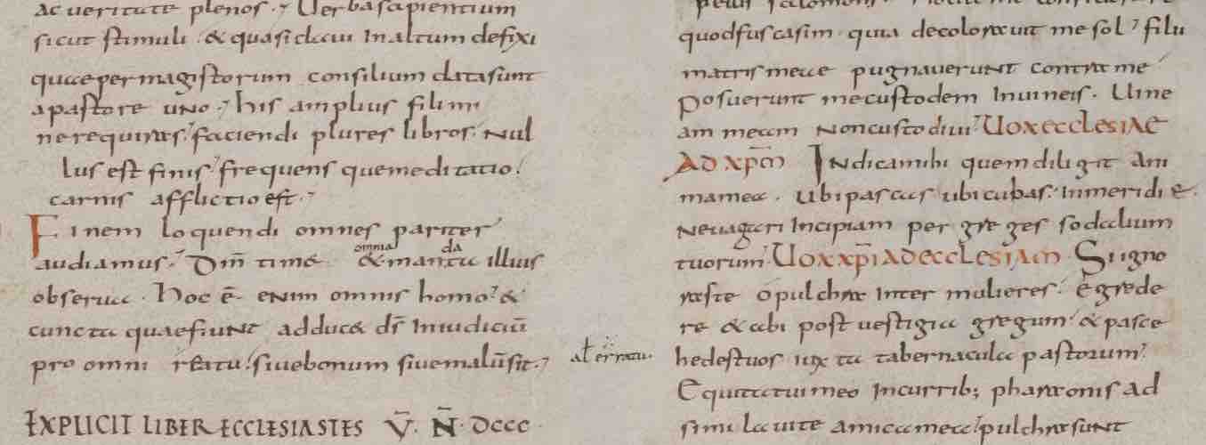 Carolingian Manuscripts